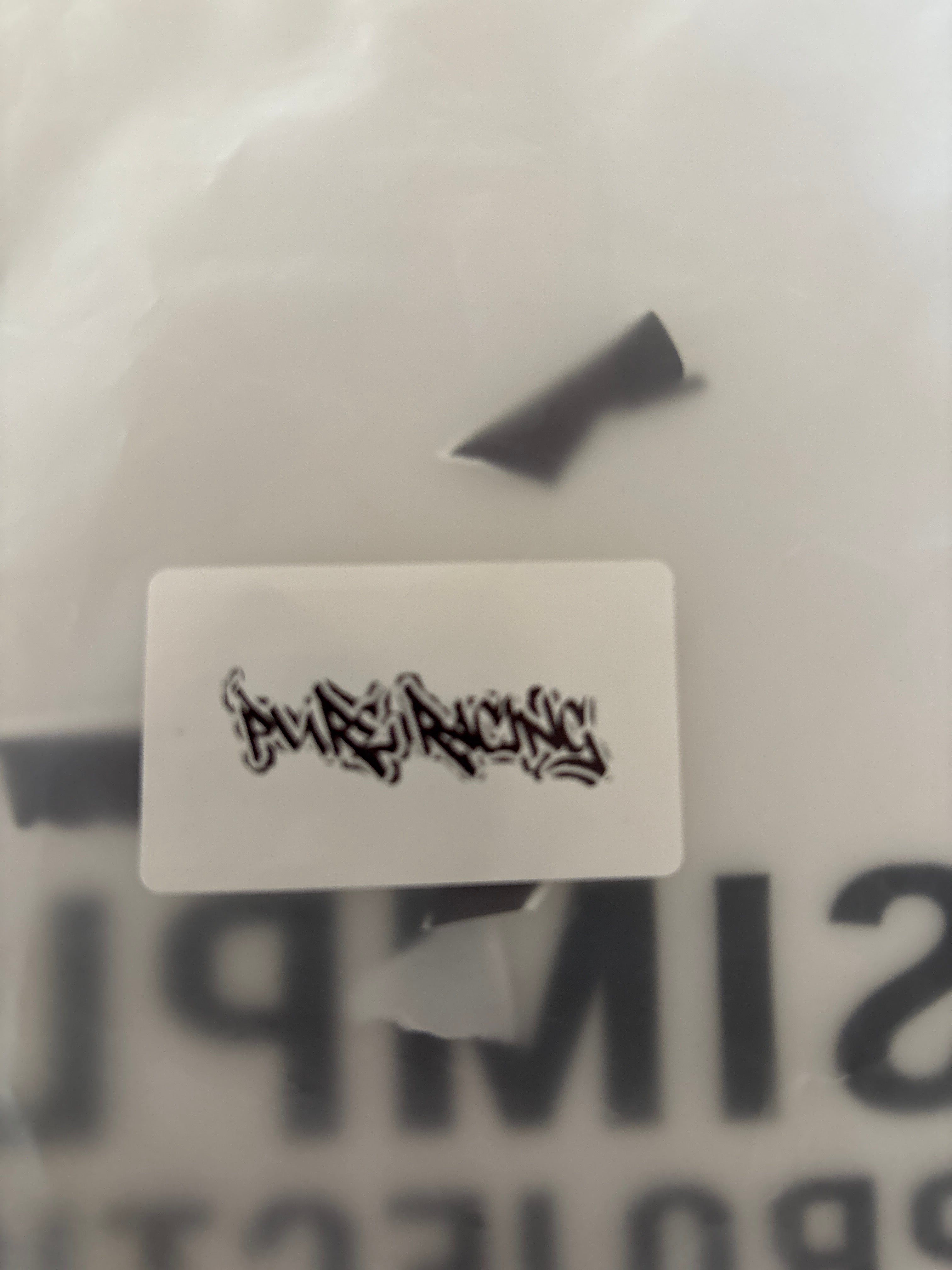 Pure racing high quality stickers