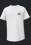 White tee pure racing OG logo