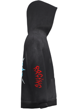Pure Racing Zip Up Hoodie Sun Faded